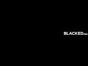BLACKED Brunette Lana Rhoades First Big Black Cock